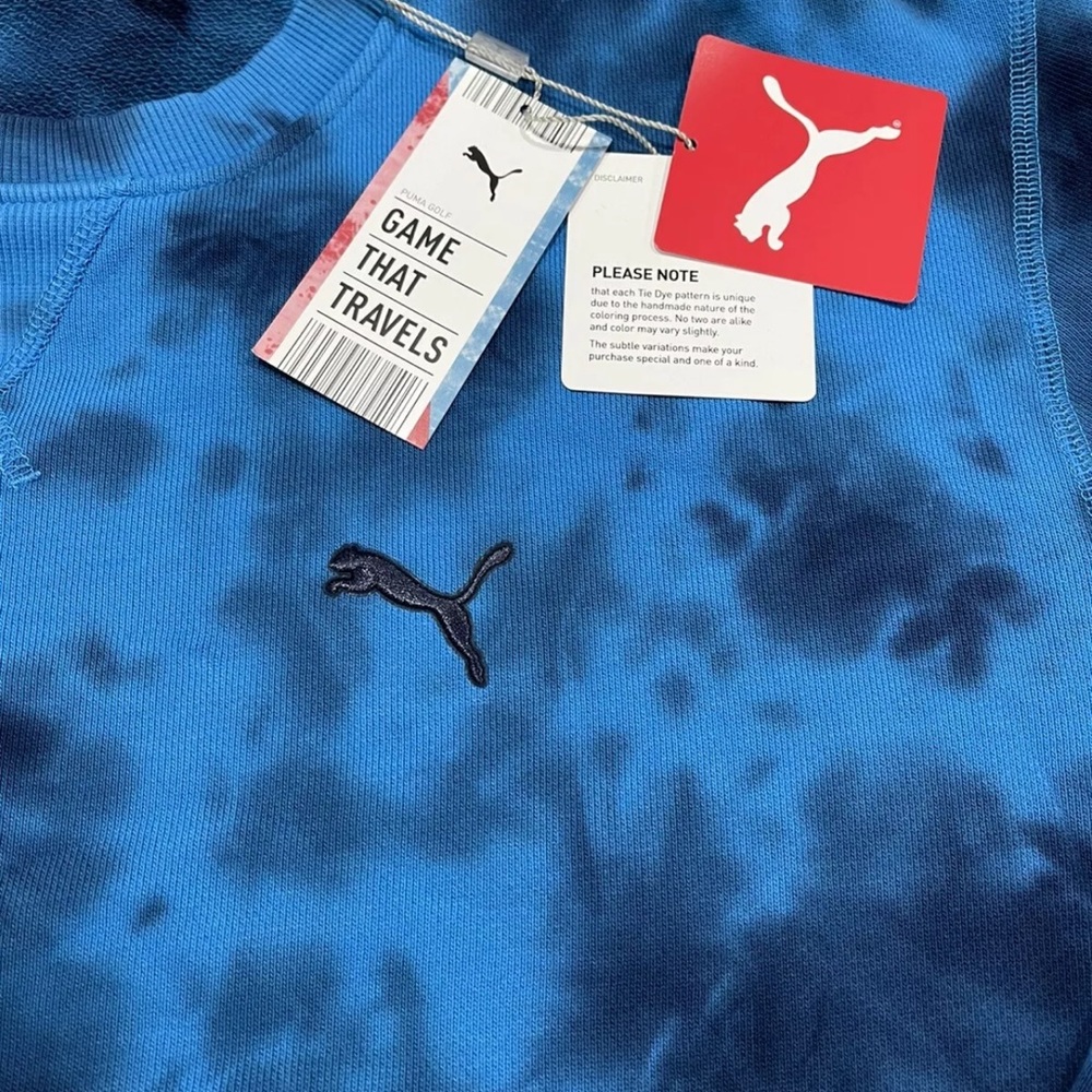 New Puma Men's Haight Golf Crewneck Sweatshirt - Picture 6 of 8